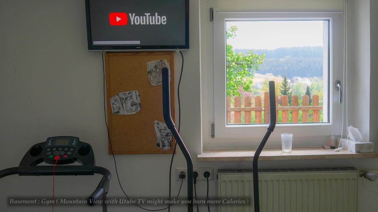 Entire House In Schwarzwald With Mountain View, Private Sauna, Gym, Garden And Terraces Unterkirnach Luaran gambar